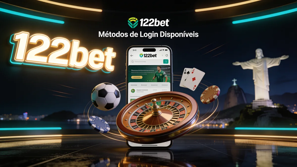 122bet no Brasil — Métodos de Login Disponíveis
